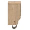 Flash Furniture 24" Rustic Brown Wall Mount Coat Rack with Baskets HFMHD-GDI-CRE8-902315-GG - alternate 10